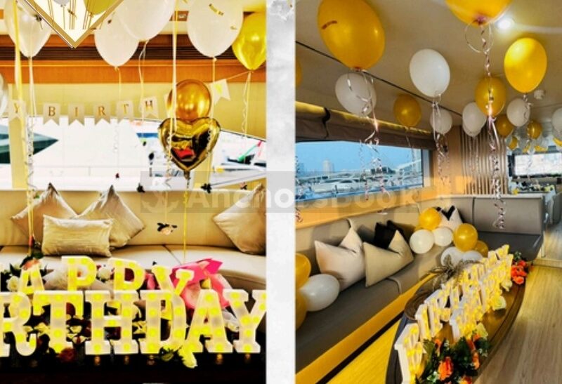 3-6 Hour Birthday Party 60ft Catamaran With Cake, Decorations & Drinks – Dinner Optional – (Up to 40PAX)