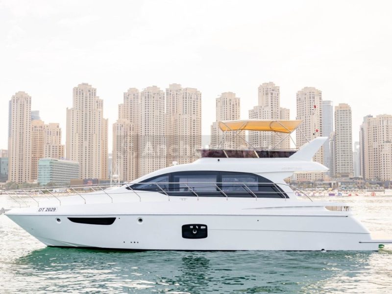 Dubai Private Yacht Charter – 2024 Build Year 52ft Luxury Yacht – 17 PAX
