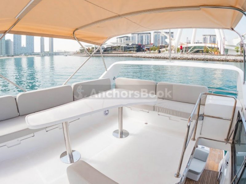 Dubai Private Yacht Charter – 2024 Build Year 52ft Luxury Yacht – 17 PAX