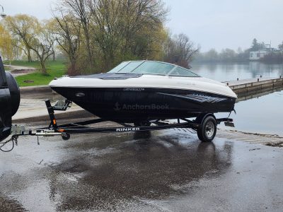 23 Foot Sport Deck boat for rent - 8 guests max