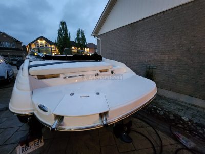 23 Foot Sport Deck boat for rent - 8 guests max
