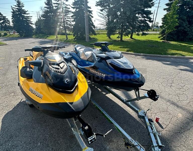 Full Day (8 Hours) SeaDoo Rental - 2x JetSkis Available - (Can Deliver To You Anywhere In The GTA)