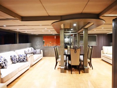 143ft Mega Yacht Rental (Dubai – 120 Guests Max) - Food Menus & Decorations Available