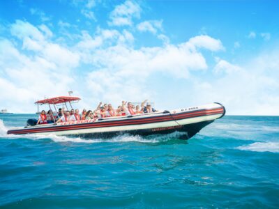 90 mins Dubai "Adrenaline Fun" Tour - PER GUEST (Dubai Marina, Blue Water Island, Ain Dubai, JBR, Palm Jumeirah, The Atlantis and Bur al Arab)