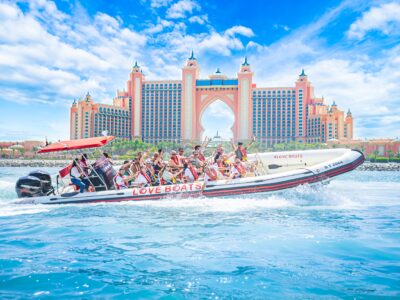 90 mins Dubai "Adrenaline Fun" Tour - PER GUEST (Dubai Marina, Blue Water Island, Ain Dubai, JBR, Palm Jumeirah, The Atlantis and Bur al Arab)