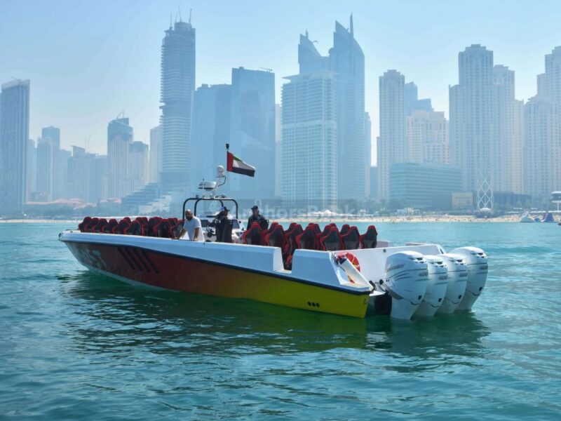 60 Minute Speed Boat Tour In Dubai (Price Per Person)