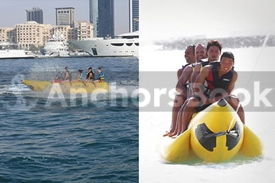 Hourly Banana / Donut Rentals With a Boat (In Dubai)