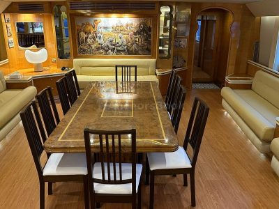Masayel 135ft Mega Yacht Rental (Dubai – 100 Guests Max)