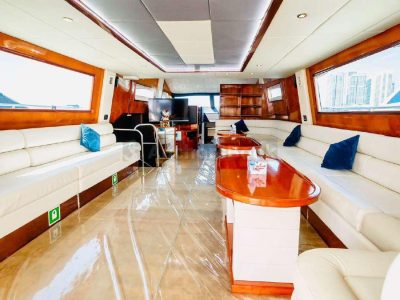 Mayas 75ft Yacht Rental (Dubai – 30 Guests Max)