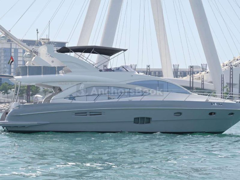 Majesty 59ft Yacht Rental (Dubai – 25 Guests Max)
