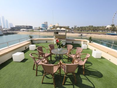 Private Event Mega Yacht Charter - In Abu Dhabi - 120 Guests Max