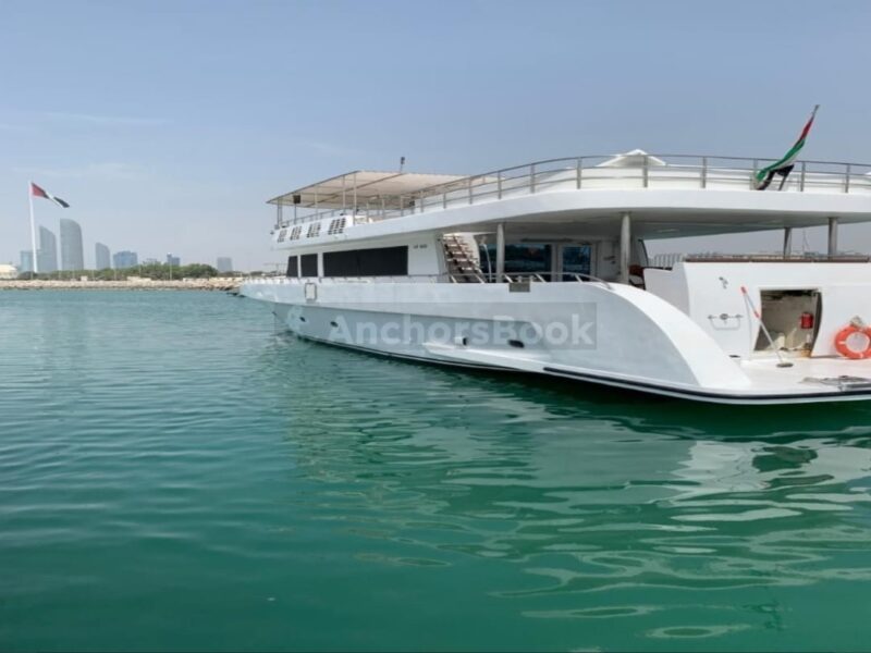 Mega Event Yacht Charter IN ABU DHABI – Max 60 Guests