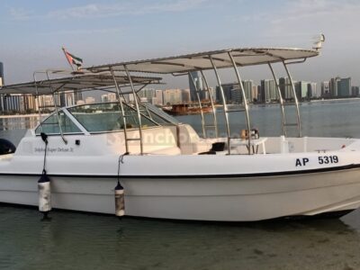 Private Cruise Boat Rental IN ABU DHABI – Max 8 Guests