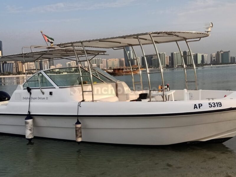 Private Cruise Boat Rental IN ABU DHABI – Max 8 Guests