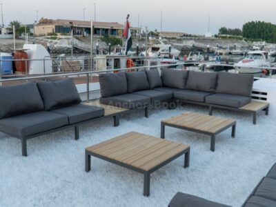 Party House Boat Charter IN ABU DHABI – Max 15 Guests