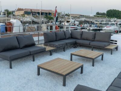 Party House Boat Charter IN ABU DHABI – Max 15 Guests