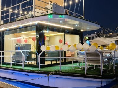 Party Boat Charter IN ABU DHABI – Max 10 Guests