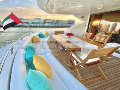 Luxury VIP Boat Rental – 70ft Private Rental In Dubai – 22 Guests