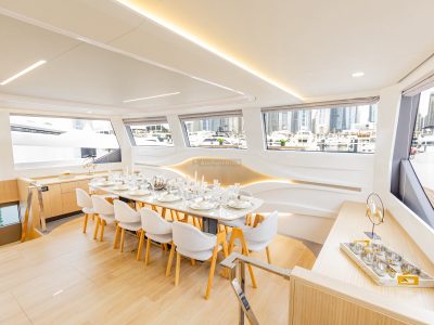 Luxury Private Event Yacht Charter In Dubai – 2023 Year Catamaran 60ft Yacht – 45 PAX