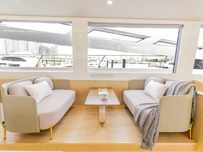 Luxury Private Event Yacht Charter In Dubai – 2023 Year Catamaran 60ft Yacht – 45 PAX