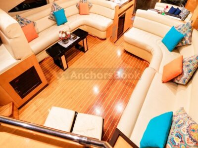 Private Boat Rental – Majesty 56ft Yacht in Dubai – 25PAX