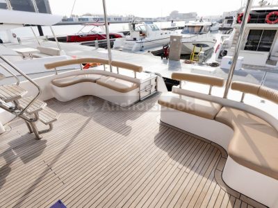 Yacht Charter In Dubai – 2022 Year 75ft Yacht – 30 PAX - Food, Drinks, Waterslides / Inflatables Available