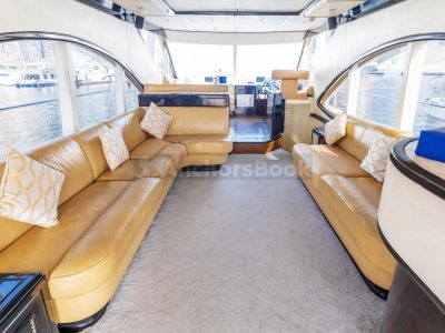 Yacht Charter In Dubai – 2022 Year 75ft Yacht – 30 PAX - Food, Drinks, Waterslides / Inflatables Available