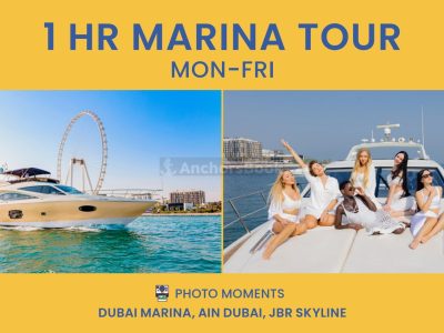 DUBAI MARINA YATCH TOUR - 1HR