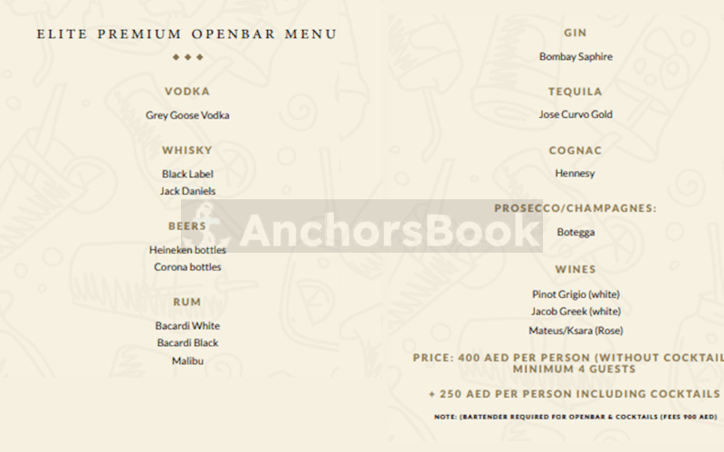 3-4 Hour – Luxury VIP Executive Yacht Charter (Up To 8PAX) – Includes Drinks, Dinner