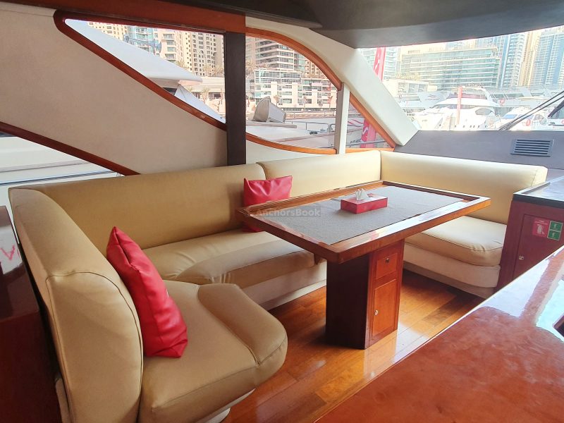 Dubai 70 ft Luxury Yacht Rental - 25PAX