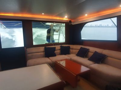 Half-Day 4 Hour Private Cruising at Panama Bay - Viking 46'