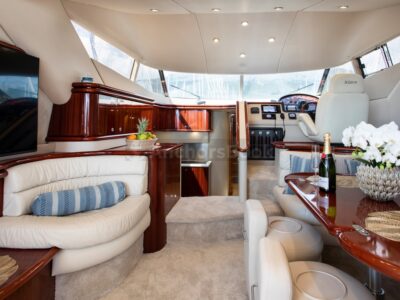 Sunseeker Manhattan 48ft Flybridge Luxury Yacht (Full Day Charter With Crew)