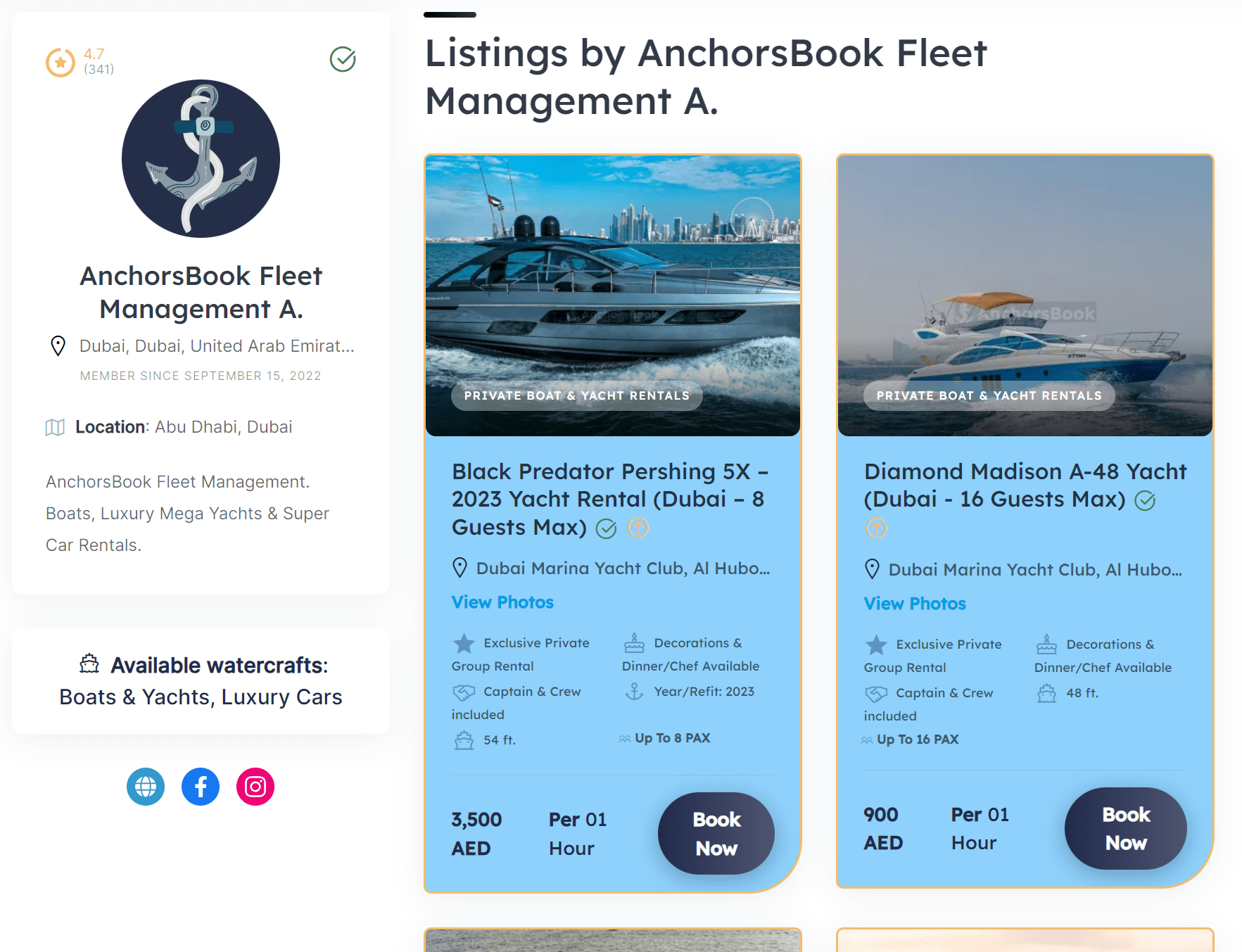 AnchorsBook Fleet Management | AnchorsBook.com