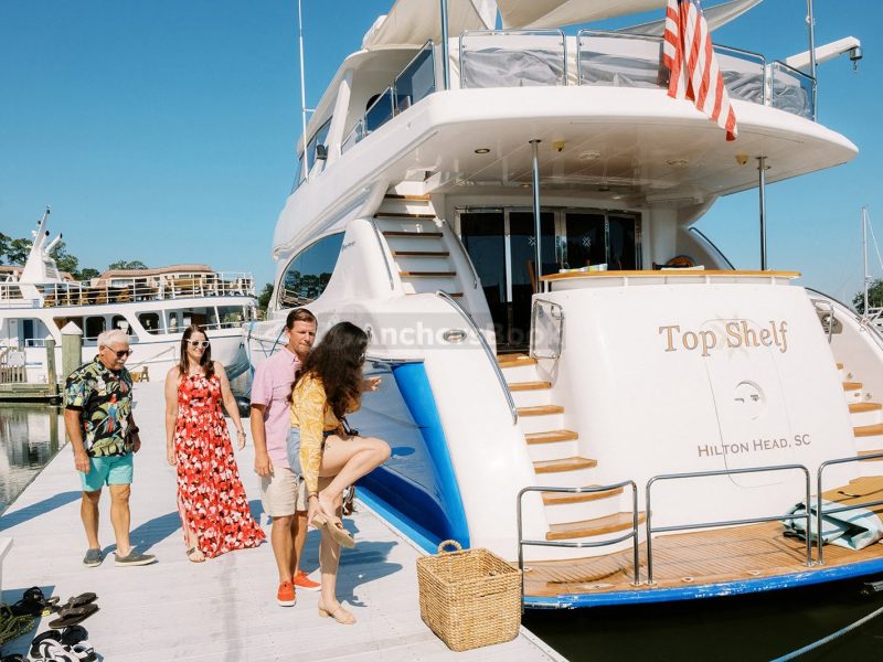 Hilton Head Luxury Yacht Day Charter: 10-4pm (6 hours) - Private Charter