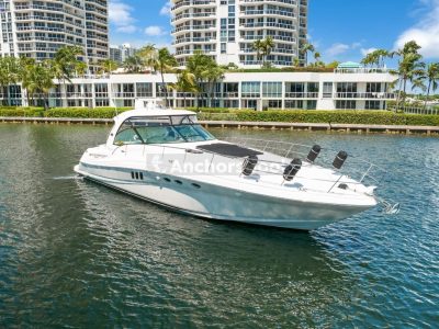 52' Sea Ray Yacht Charter for 12 people in Cancún