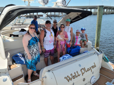 Explore Adventure with Our Luxury Party Yacht Rental in St. Pete, FL! 🚤 (Dolphin Watching, Birthday Party, Booze Cruises, and more)