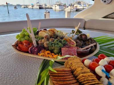 Explore Adventure with Our Luxury Party Yacht Rental in St. Pete, FL! 🚤 (Dolphin Watching, Birthday Party, Booze Cruises, and more)