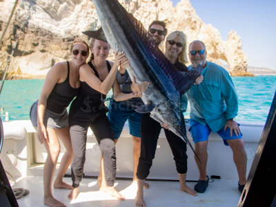 5 Hour Fishing Charter - Catch Exotic Fish | Drinks, Lunch, Live Bait Included | Up To 45 GUESTS in Cabo San Lucas