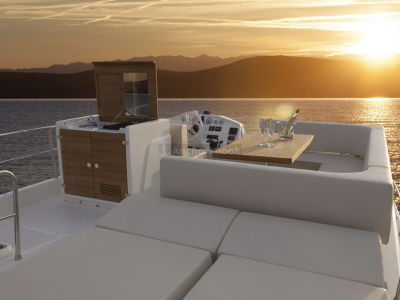 Cranchi 43 Eco Trawler available for rental with Captain and Crew