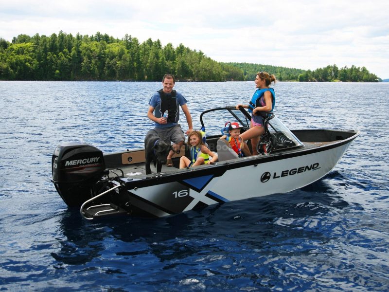 Fishing Boat Rental In Muskoka, Gravenhurst - X16 Fishing Boat Rental (60HP, 6 Max Guests)
