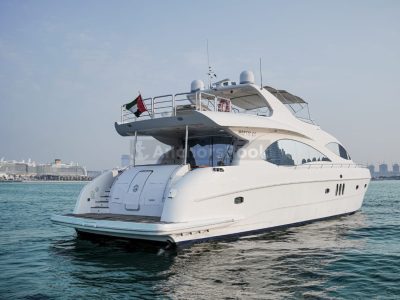 Majesty 88ft Yacht Rental (Dubai – 50 Guests Max) with Jacuzzi