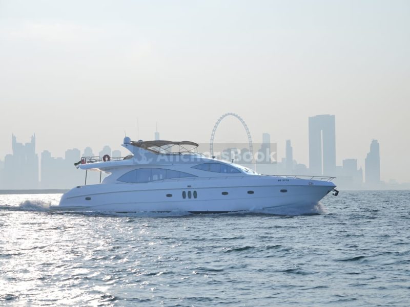 Majesty 88ft Yacht Rental (Dubai – 50 Guests Max) with Jacuzzi