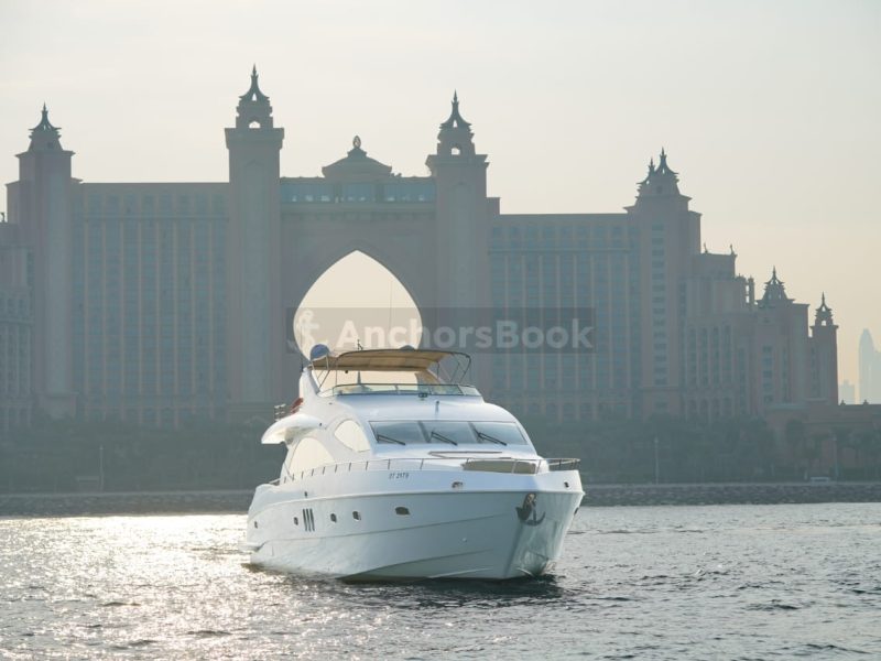 Majesty 88ft Yacht Rental (Dubai – 50 Guests Max) with Jacuzzi
