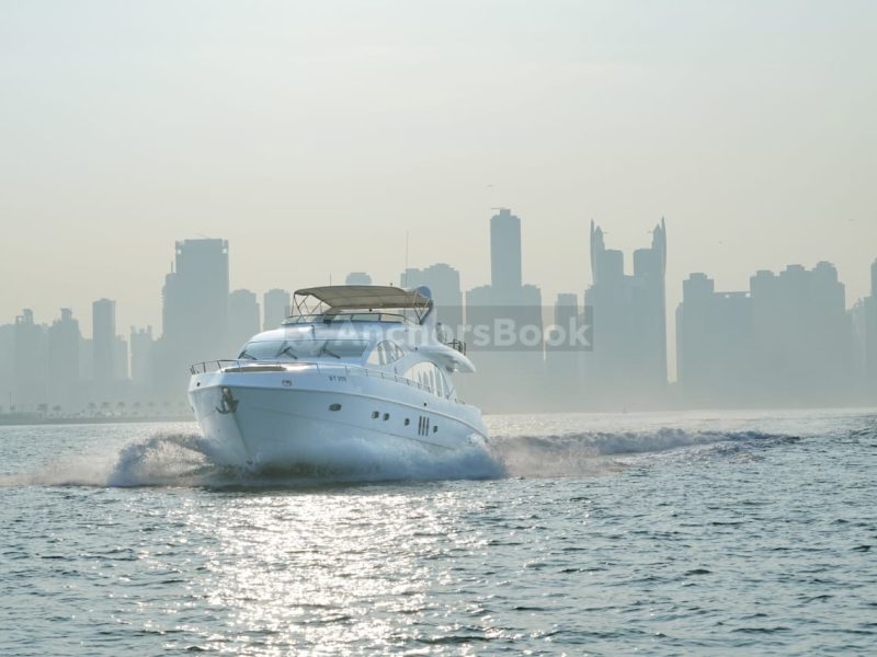 Majesty 88ft Yacht Rental (Dubai – 50 Guests Max) with Jacuzzi