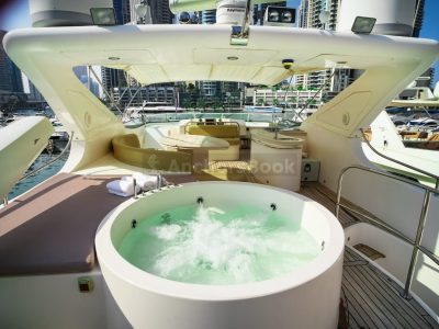 Majesty 88ft Yacht Rental (Dubai – 50 Guests Max) with Jacuzzi