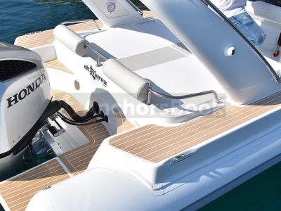 Altamarea 23 Sport rubber boat available for rental with or without skipper