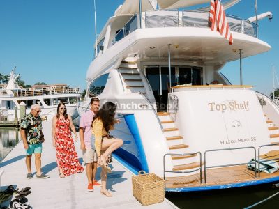 Full Day Charter - 10am - 8pm (10 hours) - Private 80' Luxury Yacht Charter