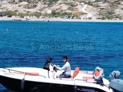 Milos Eldoris 3 Poseidon Black (full day rental) - No license required