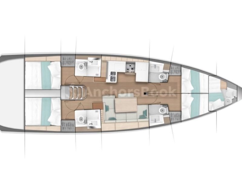 Jeanneau Sun Odyssey 490 Full Week Yacht Charter