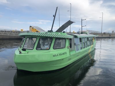 Take a private eco cruise on North America's LARGEST solar-powered boat!